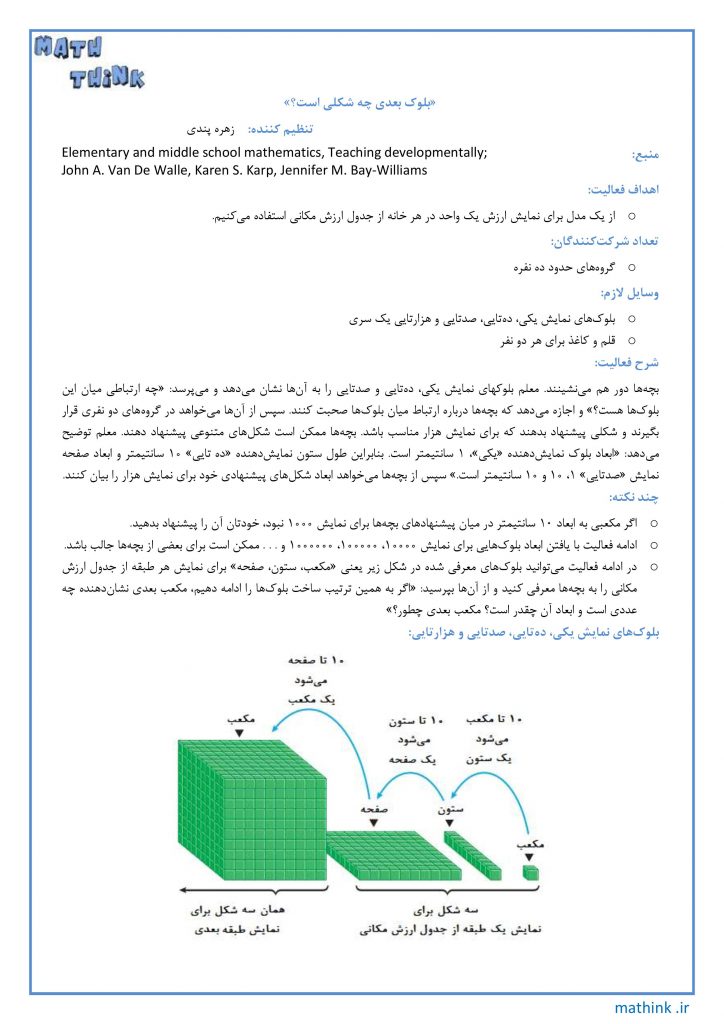 «بلوک بعدی چه شکلی است؟»