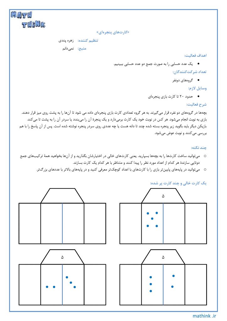 «کارت‌های پنجره‌ای»