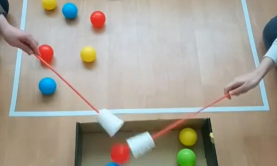 «بازی با توپ‌های رنگی- ۱»